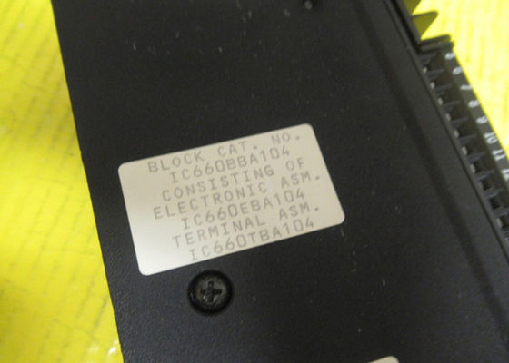 The GE Fanuc IC660BBA104 is a Current-source analog input and output block，Rx7i PACsystem