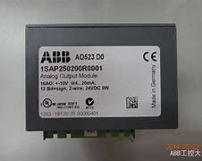 AO523 PLC analogue Output Auto I O Module ABB New Original In Box