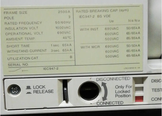 Mitsubishi AE630-SW / AE630-SS 3P F TAL ETRBASE-P3 AX10 630A  Instruction Manual