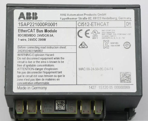 CI512-ETHCAT ABB Brand New Digital I O Communication Module 24V