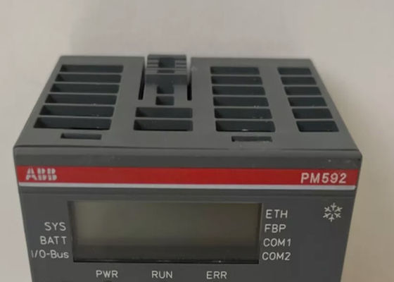 ABB PM592-ETH  1SAP150200R0271  Processor module. Memory 4MB.AC500 Processor module.