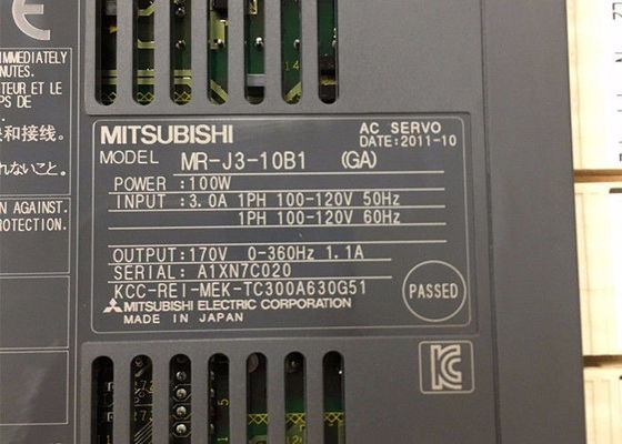 Mitsubishi Electric MELSERVO MR-J3 Series MR-J3-10B1 Industrial AC Servo Drive Amplifier 100W