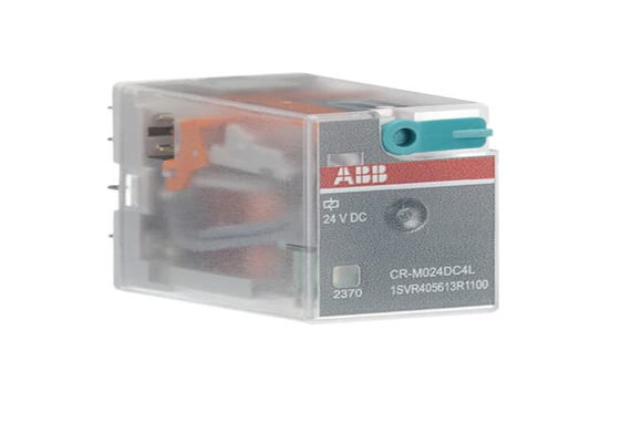 ABB CR-M024DC4L  1SVR405613R1100  pluggable interface relay is a miniature relay.