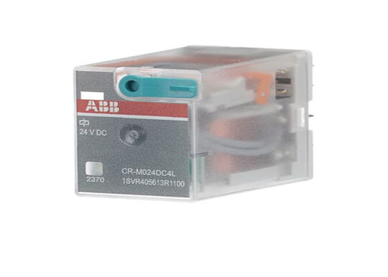 ABB CR-M024DC4L  1SVR405613R1100  pluggable interface relay is a miniature relay.
