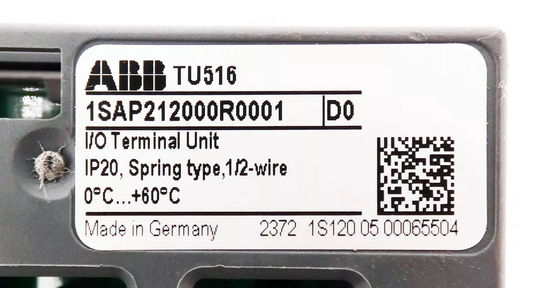 TU516 1SAP212000R0001 Digital I O Module 24V Brand ABB New Box