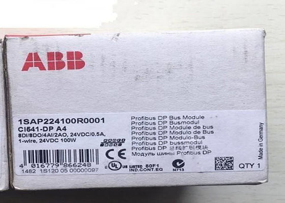 ABB CI541-DP  1SAP224100R0001Interface module. PROFIBUS slave. 4 AI: U, I, RTD.