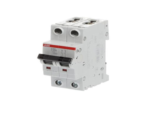 ABB S202-C100 2CDS252001R0824 S202-C100 Miniature Circuit Breaker - 2P - C - 100 A