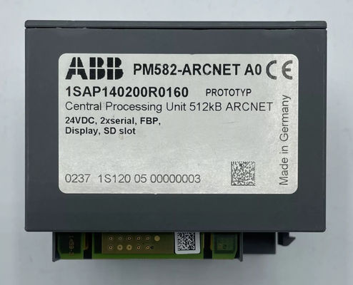 PLC AC500 Series Programmable Logic Controller PM582-ARCNET New