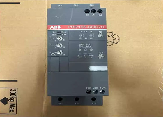 ABB PSR105-600-70  1SFA896115R7000  Softstarter - 105 A - 208 ... 600 V AC