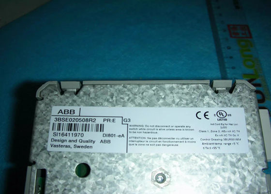 ABB 3BSE020508R2 DI801-eA Digital Input 24V 16 ch   1x16 ch, Rated isol.50V