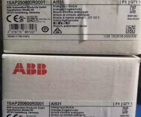 ABB 1SAP250600R0001 Analog Input RTD 8AI Module AI531