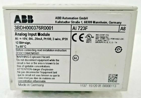 ABB AI 723F Analog Digital Input Module Brand New Original Box