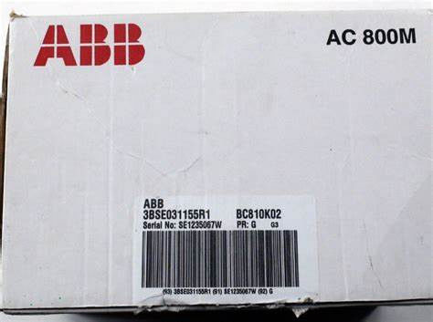 3BSE031155R1 BC810K02 Communication Module ABB New Original Box