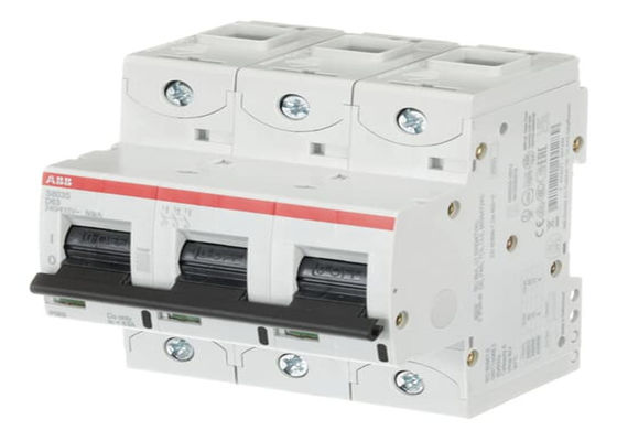 ABB 2CCS863001R0631 The S803S-D63 is a 3-pole High Performance Circuit breaker with D-Characteristic