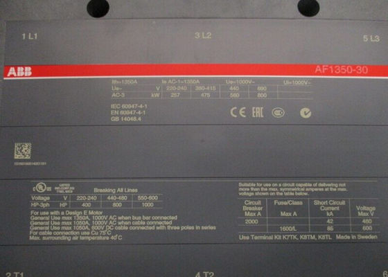 AF1350-30-22-70 100-250V 50/60Hz or 100-250V DC Contactor Digital Input and Output Module