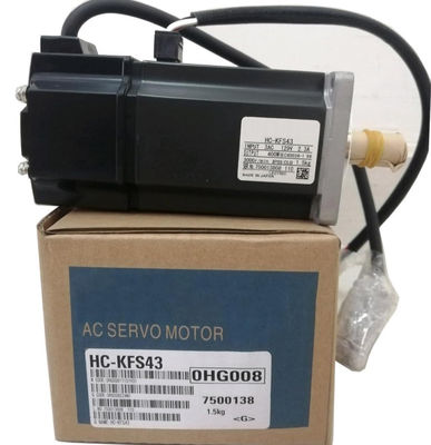 Mitsubishi HC-KFS43 AC Servo Motor HCKFS43 Sealed in Box one Year Warranty