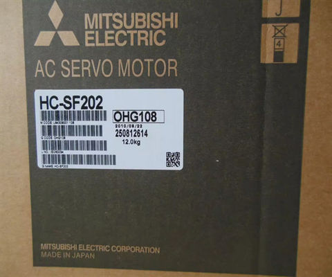 HC-SF202 Mitsubishi 2000rpm 2kW HC-MF Series Industrial Servo Motor