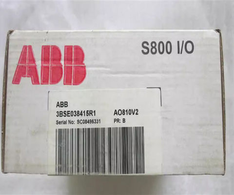 3BSE038415R1  ABB  AO810V2 Analog Output Redundant Power Supply Module