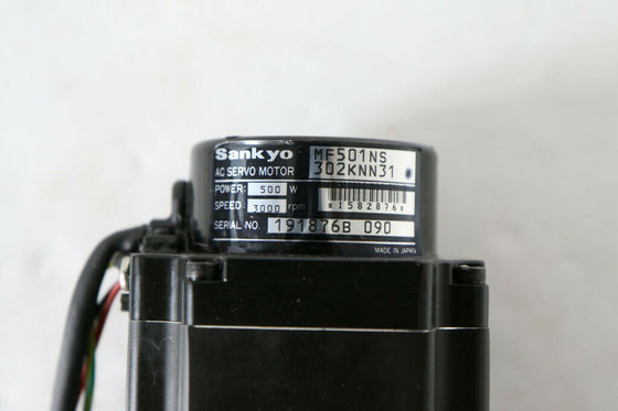Sankyo MF501NS302KNN31 3000RPM Industrial Servo Motor with Hyperactive Control