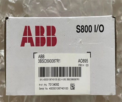 ABB AO895 3BSC690087R1 Analog Output  HART 8 ch Control Module