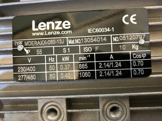 LENZE MDERAXX-080-13J Rated current 1.5A Industrial Servo Drives