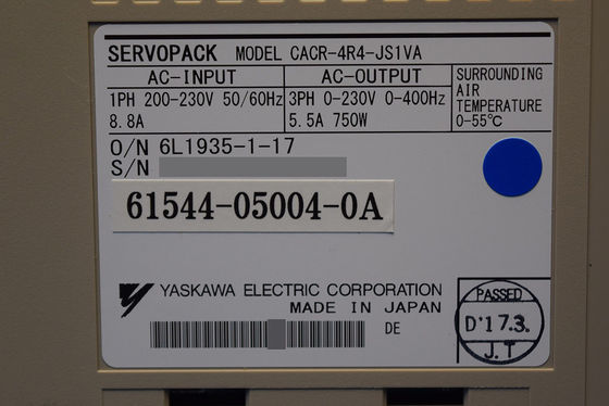 Yaskawa  CACR-4R4-JS1VA AC servo drive Maximum drops/network 31