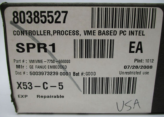 GE Fanuc Automation VMIVME-7750-666000 Pentium III Processor-Based VME Single Board Computer