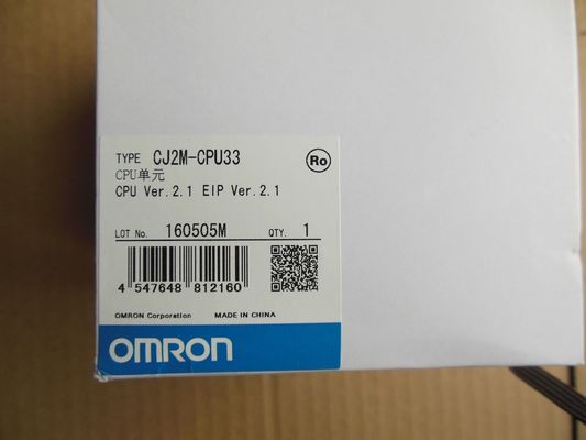 Omron CJ2M-CPU33 System Overhead Time 270 µs Programmable controller