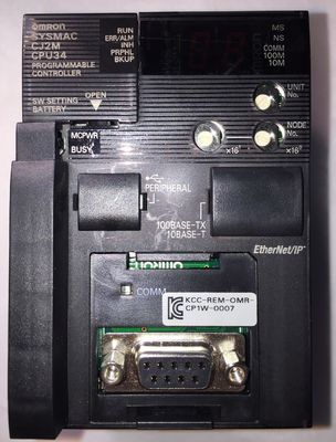 Omron CJ2M-CPU34 Current Rating 5A Programmable controller