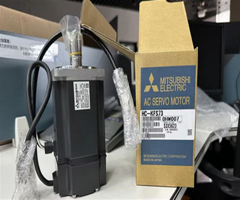 Mitsubishi AC Servo Motor HC-KFS73 750W 103V 5.6A Output 750W IP55 3.0KG