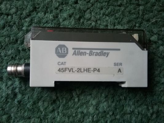 Compact DIN Rail Fiber Optic Sensor for Industrial Automation