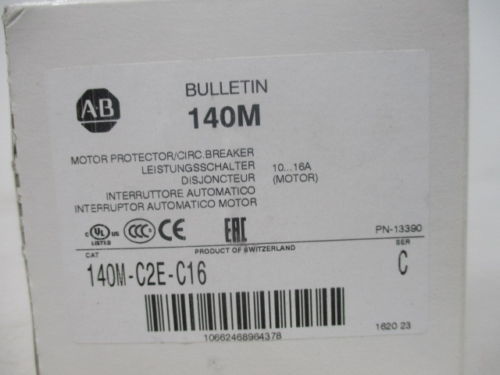 Compact and Durable AB 140M-C2E-C16 Circuit Breaker with CE Certification