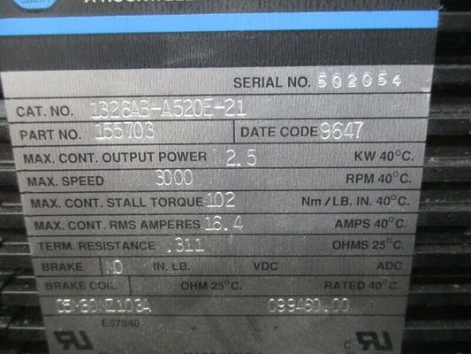1391-DES AC Servo Drive Compatible AB 1326AB-A520E-21 Torque Plus Series Servomotors