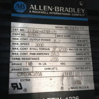 AB 1326AB-A730E-21  High Performance AC Servomotors