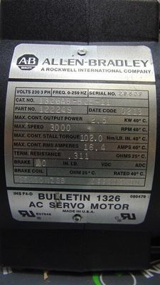 Versatile AB 1326AB-B2E-11 AC Servomotors for Various Industrial Needs