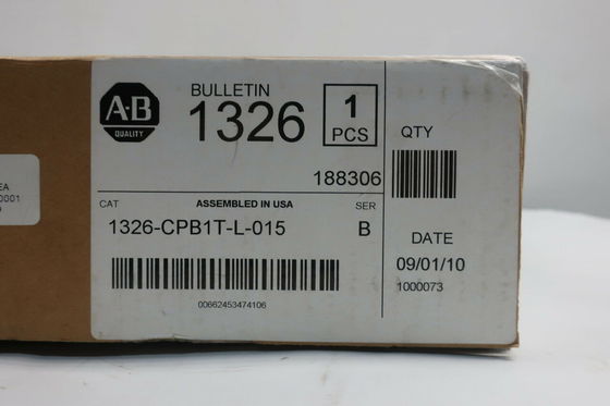 AB 1326-CPB1T-L-015 Servo Cable And Accessory For 460V AC Servo Motors