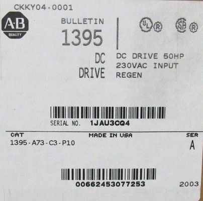 Digital DC Drive Renewal Components Compatible with AB 1395-A73-C3-P10 Certified CE
