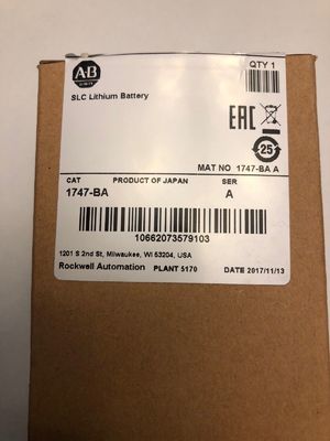 Compact Design AB 1747-BA CompactLogix 3V Battery for Easy Installation