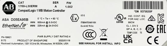 ALLEN-BRADLEY 1769-L30ERM IP20 Compliant Long Life Battery for Safety Relay