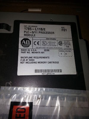 ALLEN-BRADLEY 1785-L11B Classic 1785 PLC5 Programmable Controllers