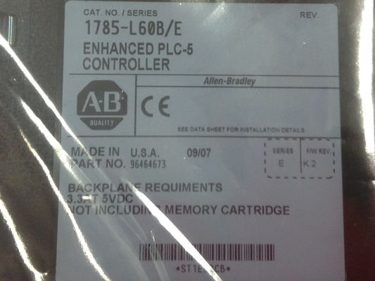 ALLEN-BRADLEY 1785-L60BE Enhanced PLC-5 Programmable Controllers