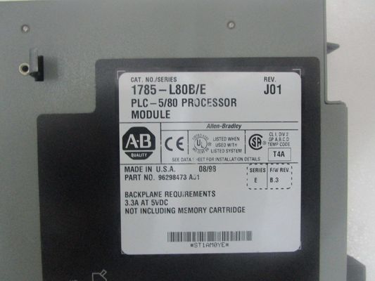 ALLEN-BRADLEY 1785-L80B Enhanced and  Ethernet PLC-5  Programmable  Controllers