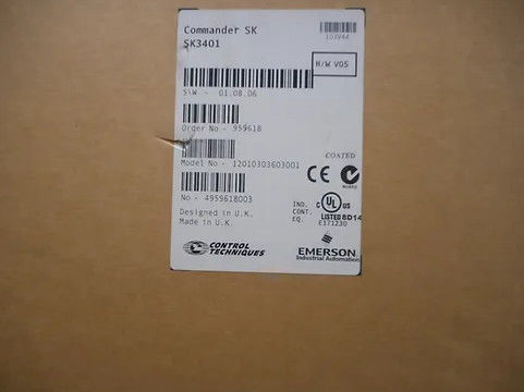 SK3401 15KW Nidec EMERSON Inverter CONTROL TECHNIQUES COMMANDER SK AC DRIVE