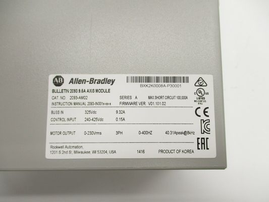 ALLEN-BRADLEY 2093-AM02 Kinetix 2000 Axis Module