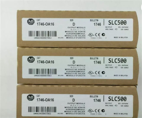 Allen-Bradley 1746-OA16 Output Module with SLC 500 Series, Digital