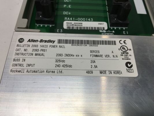 ALLEN-BRADLEY 2093-PRS1 Kinetix 2000 Integrated Axis Module and  Axis Module