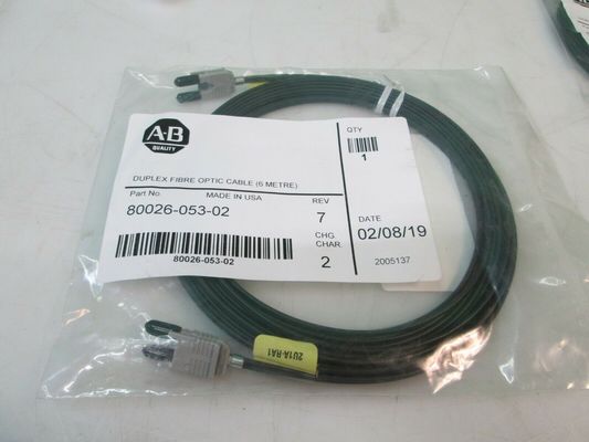 ALLEN-BRADLEY 80026-053-02 Duplex Fibre Optic Cable 6M