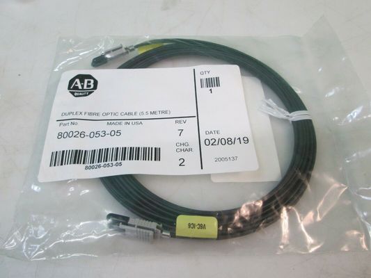 ALLEN-BRADLEY 80026-053-05 Duplex Fibre Optic Cable 5.5M