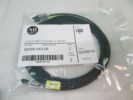 ALLEN-BRADLEY 80026-053-06 Duplex Fibre Optic Cable 5.5M