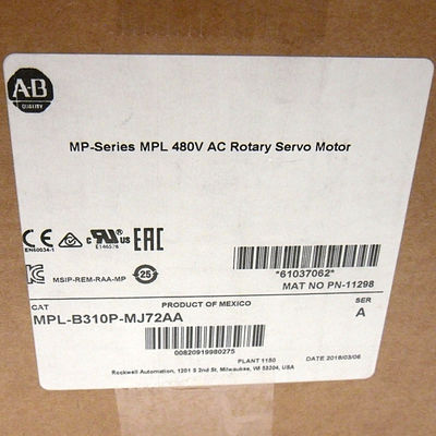 ALLEN-BRADLEY MPL-B310P-MJ72AA MP-Series MPL 480V AC Rotary Servo Motor